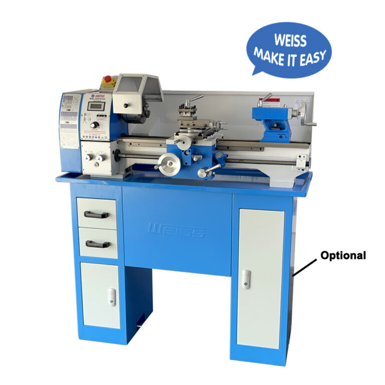 WEISS WBL250F Metal Lathe 10" x 22" Benchtop Brushless Lathe Variable