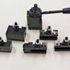 AxA Industrial Tools - Set Portautensili A Cuneo 6 Pezzi Per Tornio Swing 6-12 Pollici (Modelli 250-111, 250-100 E Altri) - 2